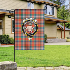 McFarlane Ancient Tartan Crest Garden Flag
