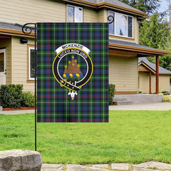 McKenzie Modern Tartan Crest Garden Flag