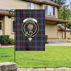Nairn Tartan Crest Garden Flag