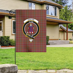 Ogilvie Tartan Crest Garden Flag