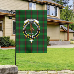 Orrock Tartan Crest Garden Flag