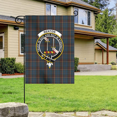 Renton Tartan Crest Garden Flag
