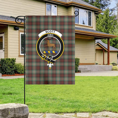 Scott Brown Ancient Tartan Crest Garden Flag