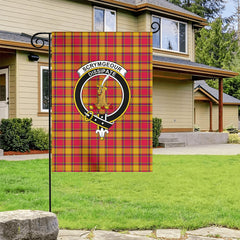 Scrymgeour Tartan Crest Garden Flag