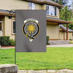 Shepherd Tartan Crest Garden Flag
