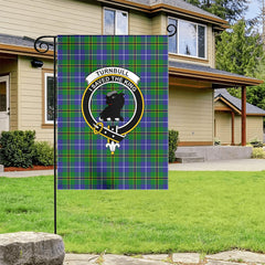 Turnbull Hunting Tartan Crest Garden Flag
