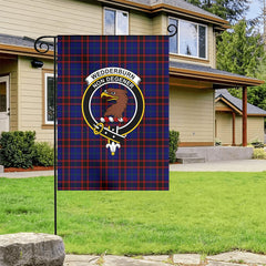 Wedderburn Tartan Crest Garden Flag
