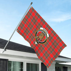 Binning (of Wallifoord) Tartan Crest House Flag