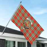 Chattan Tartan Crest House Flag