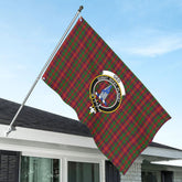Ged Tartan Crest House Flag