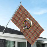 Innes Ancient Tartan Crest House Flag