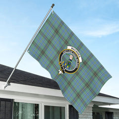 MacInnes Ancient Tartan Crest House Flag