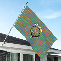 MacKintosh Hunting Ancient Tartan Crest House Flag