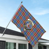 McBeth Modern Tartan Crest House Flag