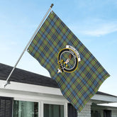 McClellan Ancient Tartan Crest House Flag