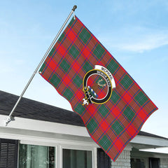 McPhail Clan Tartan Crest House Flag