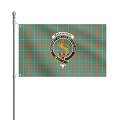 MacKintosh Hunting Ancient Tartan Crest House Flag
