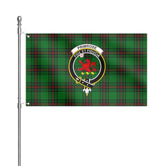 Primrose Tartan Crest House Flag