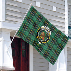 MacAlpine Ancient Tartan Crest House Flag