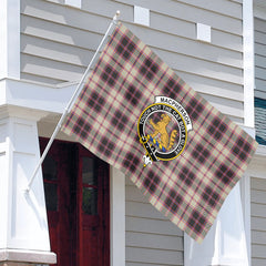 MacPherson Hunting Ancient Tartan Crest House Flag