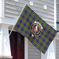 Whiteford Tartan Crest House Flag