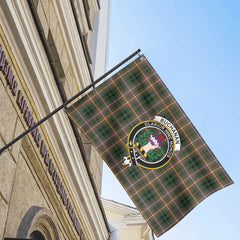 Buchanan Hunting Tartan Crest House Flag