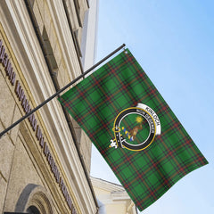 Kinloch Tartan Crest House Flag