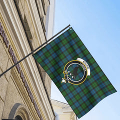 MacKie Tartan Crest House Flag