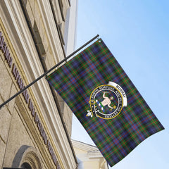 Murray of Atholl Modern Tartan Crest House Flag