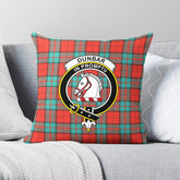 Dunbar Ancient Tartan Crest Pillow Cover