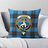Garden Tartan Crest Pillow Cover