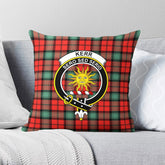 Kerr Ancient Tartan Crest Pillow Cover