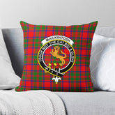 MacKintosh Modern Tartan Crest Pillow Cover