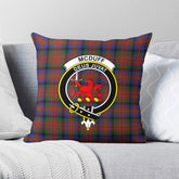 McDuff Hunting Modern Tartan Crest Pillow Cover