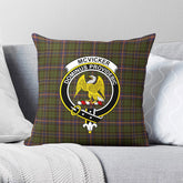 McVicker Tartan Crest Pillow Cover