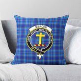 Mercer Modern Tartan Crest Pillow Cover