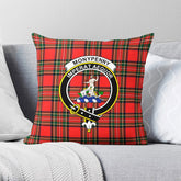 Monypenny Tartan Crest Pillow Cover