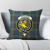 Nicolson Hunting Ancient Tartan Crest Pillow Cover
