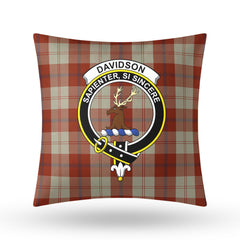 Davidson Dress Dancers Tartan Crest Pillow Cover