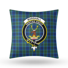 Marshall Tartan Crest Pillow Cover