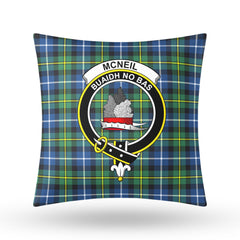 McNeil of Barra Ancient Tartan Crest Pillow Cover