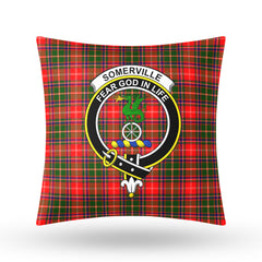 Somerville Tartan Crest Pillow Cover