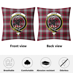 Little Tartan Crest Pillow Cover