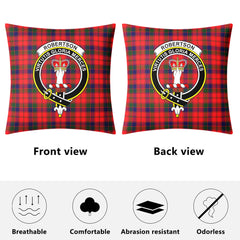 Robertson Modern Tartan Crest Pillow Cover