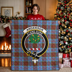 Anderson Modern Tartan Crest Quilt