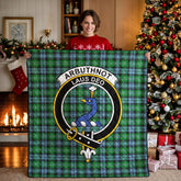Arbuthnot Ancient Tartan Crest Quilt