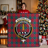 Auchinleck Tartan Crest Quilt