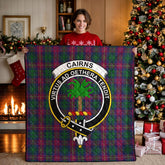 Cairns Tartan Crest Quilt