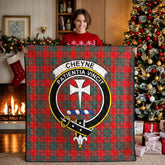 Cheyne Tartan Crest Quilt