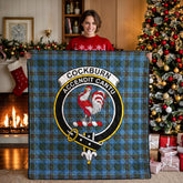 Cockburn Modern Tartan Crest Quilt